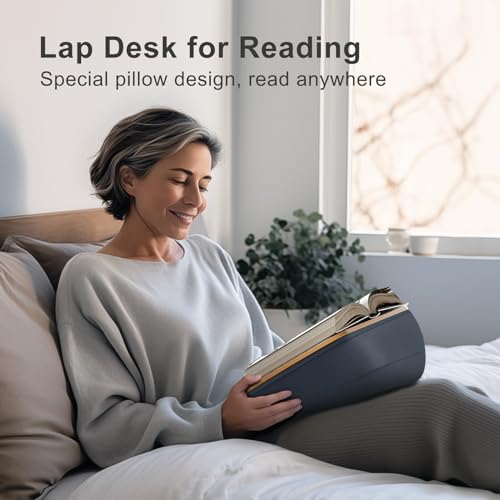 ERGONOV Lap Beanbag Book Stand for Hands Free Reading Comfortable Reading - Image 2