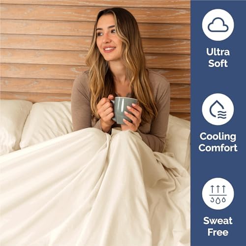 Queen 6 Piece Bed Sheet Set - Image 4