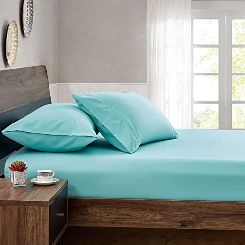 FreshCulture Twin Fitted Sheets, Bulk Pack of 6, Deep Pocket, Soft Microfiber - Image 6