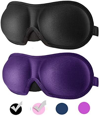 3D Eye mask for Sleeping, Machine Washable, Sleep Mask for Women, Blinder by REEBENT