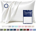 MR&HM Satin Pillowcase 2 Pack, King Size 20"x36" by MRHM
