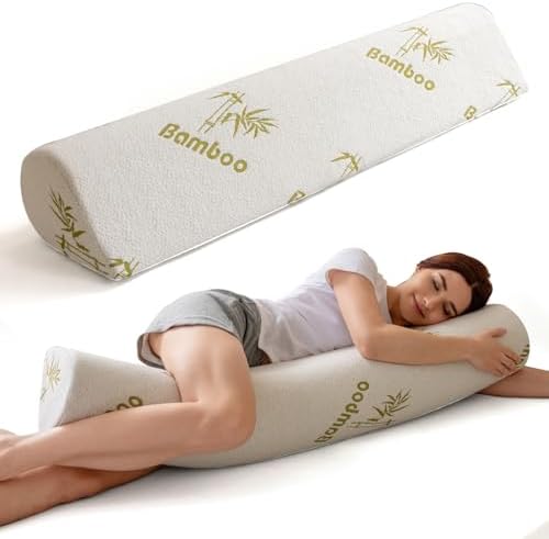Body Pillow for Adults, Long Pillow for Back, Hip and Knee Support, Side by Unknown