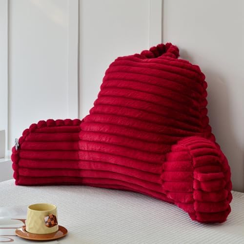 Large Reading Pillow for Adults, Back Support Pillow for Sitting Up in Bed - Image 4