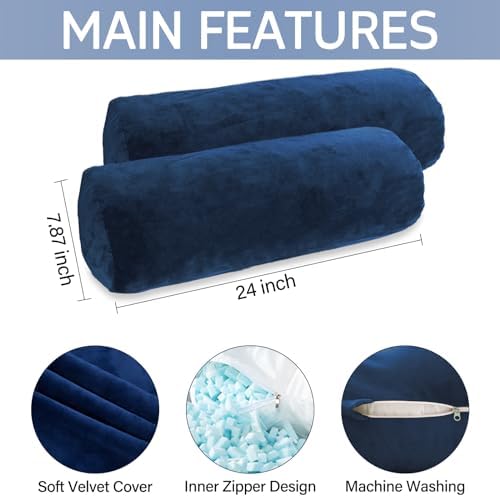 1 MIDDLE ONE Body Pillow, Memory Foam Body Pillows - Image 3