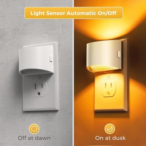 L LOHAS LED Night Lights Plug into Wall with 3CCT Adjustable, 1W Nightlight - Image 3