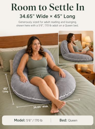 INSEN Reading Pillow, Back Pillow - Image 3