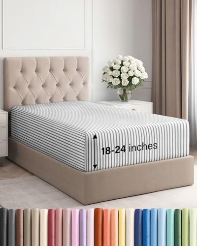 CGK Linens Extra Deep Twin Fitted Sheet by CGKUnlimited