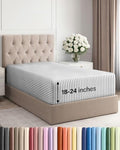 CGK Linens Deep Twin XL Fitted Sheet by CGKUnlimited