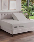 CGK Linens Extra Deep Flex Top Split Head King Fitted Sheet by CGKUnlimited