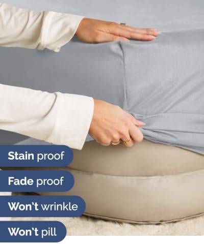 CGK Linens 2 Pack Extra Deep Full Fitted Sheets - Image 5