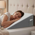 Bed Wedge Pillow for Sleeping, Reading & Resting, 10 inch Cooling Memory Foam by Unknown