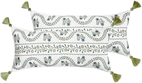 ISAENNE Designer Linen Throw Pillow Cover by Isaennehomedecoration