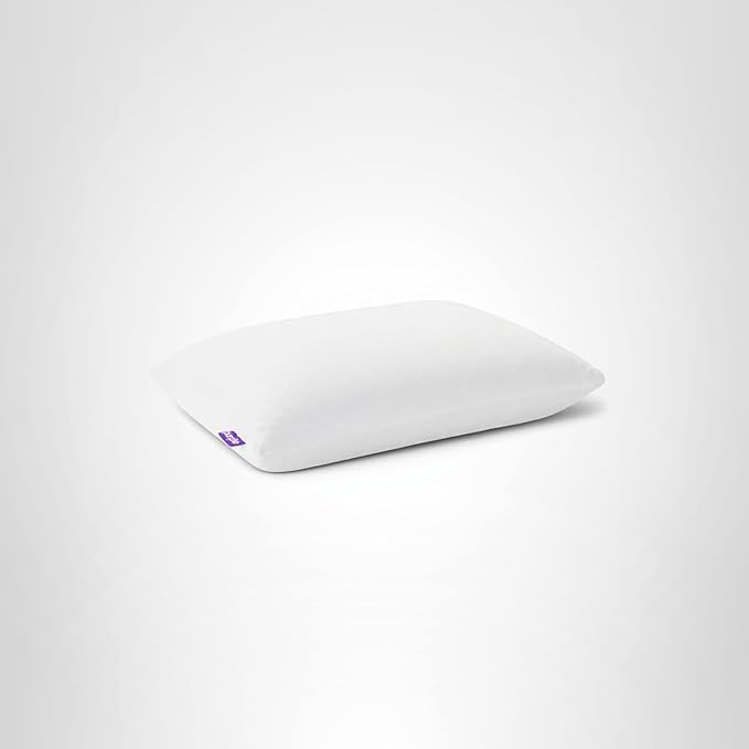 Purple Harmony Pillow - Standard - Medium, Greatest Pillow Ever Invented, 360º Hex Grid & Talalay Latex Core - No Pressure Support, Stays Cool, Luxurious Comfort