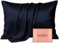 LYSHIN Silk Pillow Cases Standard Size by LYSHINSILKPILLOWCASES