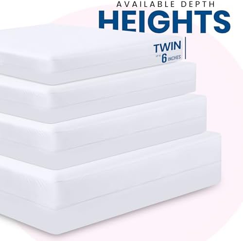 Waterproof Zippered Mattress Protector Twin Size - Image 2