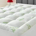 Full Size Mattress Topper Viscose Derived from Bamboo, Soft Thick Pillow Top by SurChic