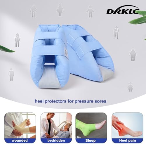 Heel Protectors for Pressure Sores, Adjustable Heel Cushion Boots for Elderly - Image 5