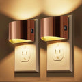 L LOHAS LED Night Lights Plug into Wall, Dimmable Night Light 2 Pack by LLOHASLED