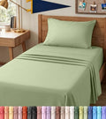 Twin XL Sheets Set, 3 Pieces 16" Deep Pocket Hotel Luxury Bed Sheets by UTOPIABEDDING