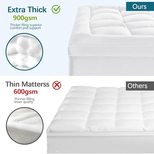 CYMULA Mattress Topper Short Queen Size - Image 2