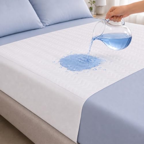 CoolShields Waterproof Bed Pads Incontinence 54" x 36" Washable Reusable by CooShields