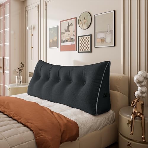 11 lbs Thickened Wedge Pillow Headboard Body Positioner Bed Wedge Pillow by Rucener