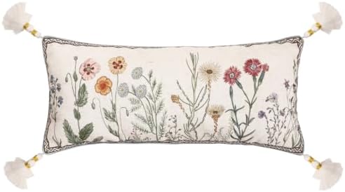 ISAENNE Designer Vintage Linen Throw Pillow Cover by Isaennehomedecoration