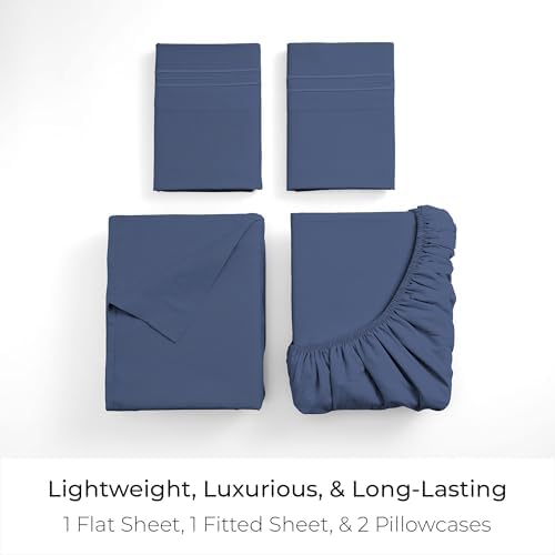 Mellanni Iconic 4-Piece Microfiber Sheet Set - Image 3