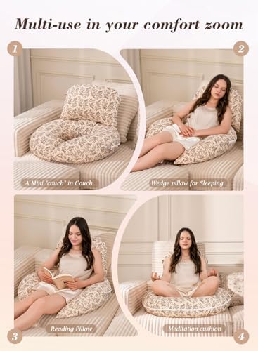 INSEN Wedge Pillow Set for Sleeping and After Surgery, Use for Acid Reflux - Image 2