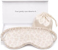 Silk Sleep Mask Light Blocking Luxury 100% Mulberry 22mm Silk Eye Mask Eye by YanserSelection