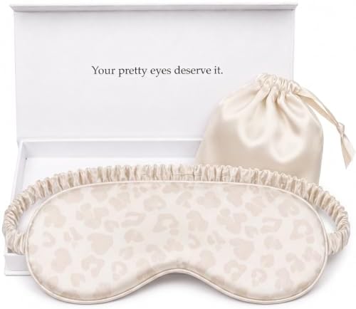 Silk Sleep Mask Light Blocking Luxury 100% Mulberry 22mm Silk Eye Mask Eye by YanserSelection