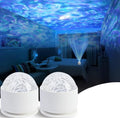 2 Pack Calming Sensory Lights,Sensory Toy for Kids with Autism,Ocean Light Projector with 15 Color Patterns,Light Projects Water Ripple Effects onto Walls and Ceilings,Autism Toy for Children & Adults by Unknown