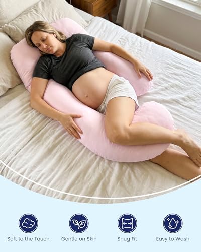 TotAha Soft Pregnancy Pillow Cover Compatible - Image 2