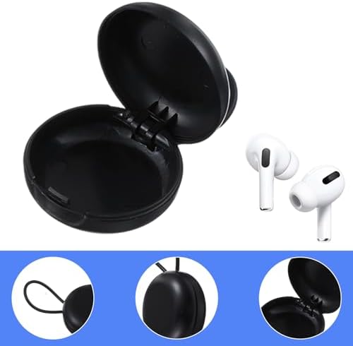 2Pcs Ear Plug Carrying Cases, Lanyard Ear Plugs, Loop Earplugs Case, Portable - Image 3