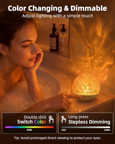 EZVALO Waterproof Shower Lamp, LED Shower Light for Inside Shower - Image 5