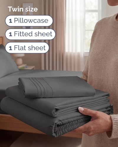 Twin Size 3 Piece Sheet Set - Image 3