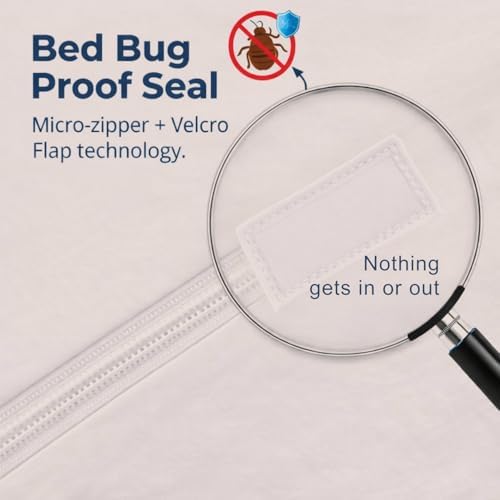 Guardmax Crib Mattress Protector Zippered, Bed Bug Mattress Cover - Image 3