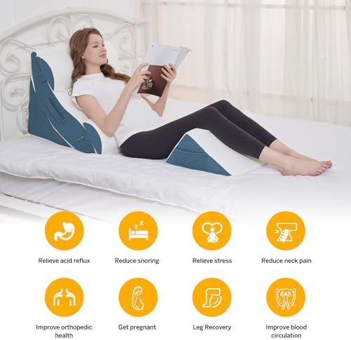 Wedge Pillow Set for After Surgery – 5PCS Orthopedic Bed Wedge Pillow Set for - Image 5