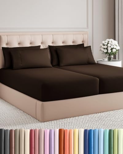 Split King 7 Piece Bed Sheet Set by CGKUnlimited