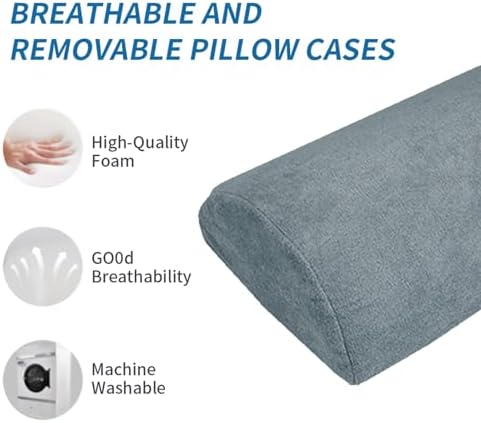 Sciatica Pain Relief Knee Back Sleeper Pillow Leg Wedge Pillows - Image 5