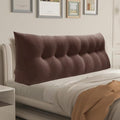 WOWMAX Bed Wedge Headboard Pillow King Reading Pillow Sitting in Bed by WOWMAX