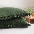 BEDSUM King Ruffled Pillow Shams by BEDSUM
