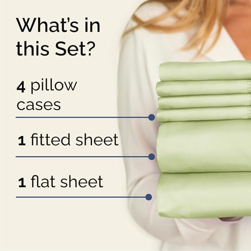 Cal King 6 Piece Bed Sheet Set - Image 2