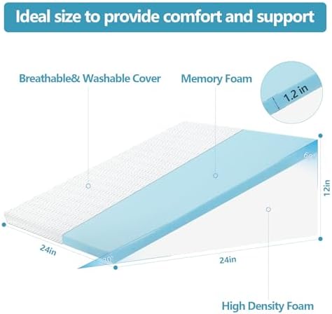 Nordjager Wedge Pillow for Sleeping - Image 3