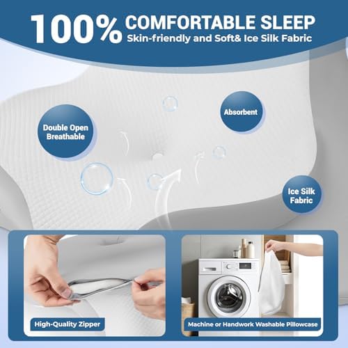 Reading Pillow for Bed, Leaning and Prone, Ergonomic Memory Foam Bed Wedge - Image 6