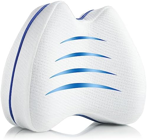 Knee Pillow for Side Sleepers Hip Pain, Leg Pillow for Side Sleeping by QISHFEN