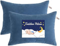 NTBAY Toddler Pillows, Denim Blue by NTBAY