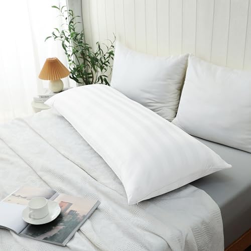 100% Cotton Zippered Body Pillow Protectors 1 Pack - Image 4