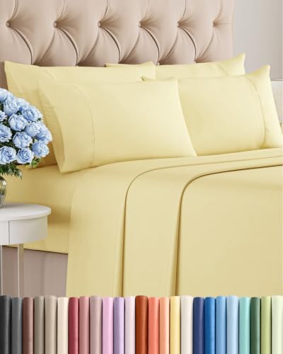 Cal King 6 Piece Bed Sheet Set by CGKUnlimited