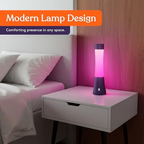 Special Supplies Sensory Light Lava Lamp for Teens and Adults – Color Changing LED Desk Lamp with Remote – Calming Night Light for Sensory Room, Bedroom, Therapy, Relaxation, Décor (Purple) - Image 6